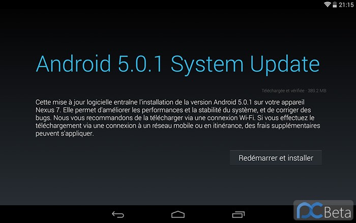 等不及要升級，谷歌現已推送Android 5.0.1